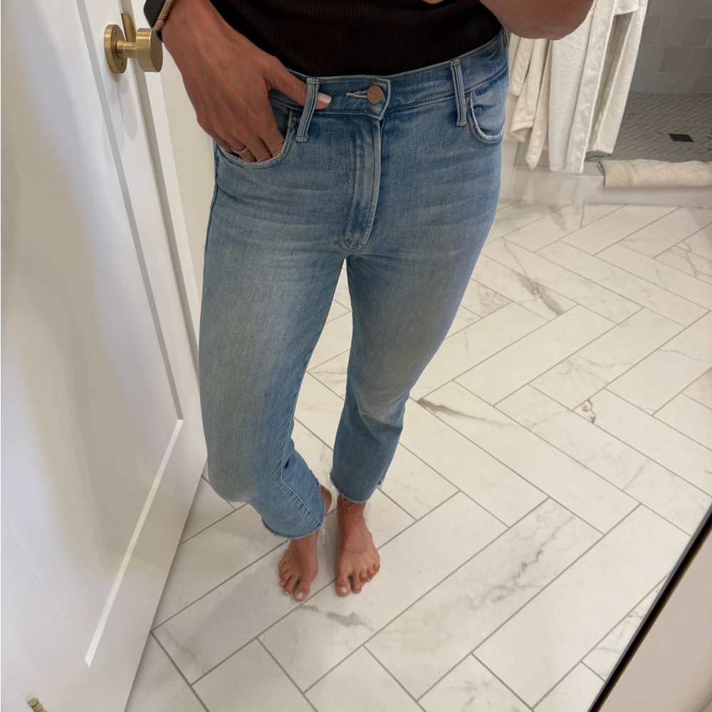 Mother - The Hustler Ankle Fray size 26